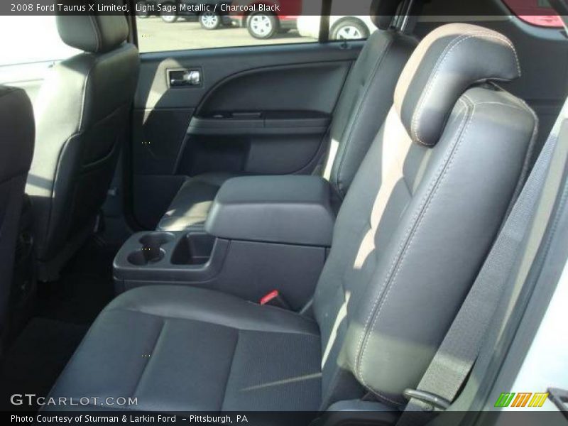 Light Sage Metallic / Charcoal Black 2008 Ford Taurus X Limited