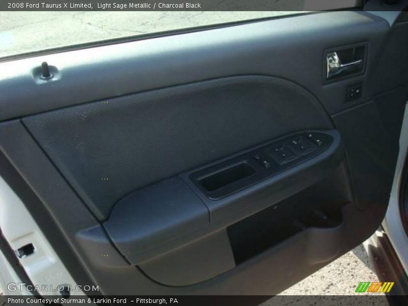 Light Sage Metallic / Charcoal Black 2008 Ford Taurus X Limited