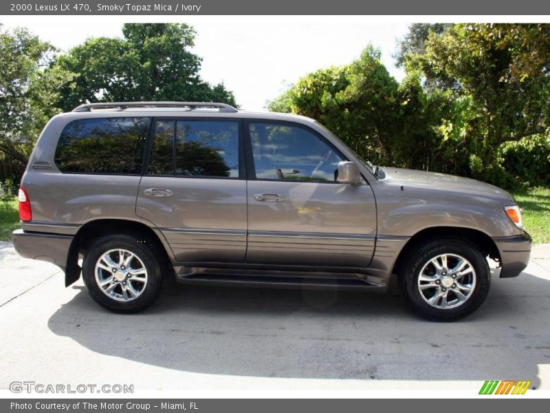 Smoky Topaz Mica / Ivory 2000 Lexus LX 470