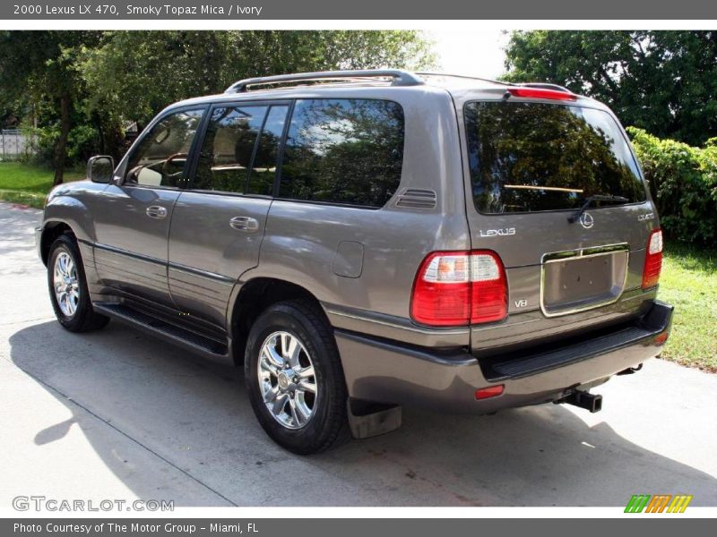Smoky Topaz Mica / Ivory 2000 Lexus LX 470