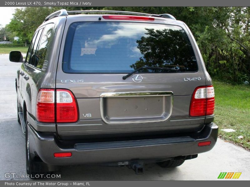 Smoky Topaz Mica / Ivory 2000 Lexus LX 470