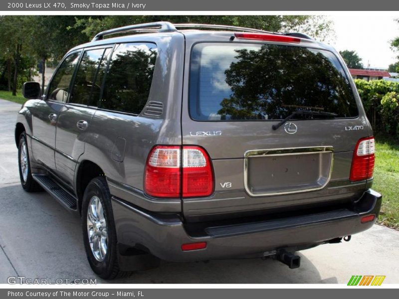 Smoky Topaz Mica / Ivory 2000 Lexus LX 470