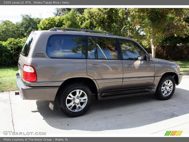 Smoky Topaz Mica / Ivory 2000 Lexus LX 470