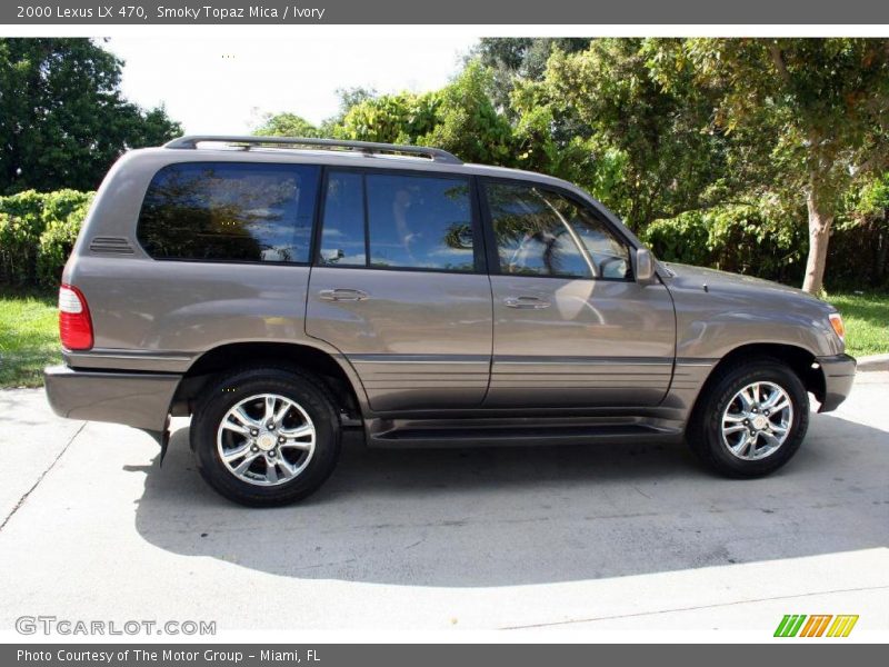 Smoky Topaz Mica / Ivory 2000 Lexus LX 470