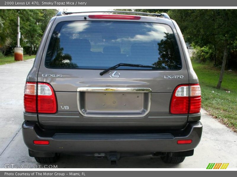 Smoky Topaz Mica / Ivory 2000 Lexus LX 470
