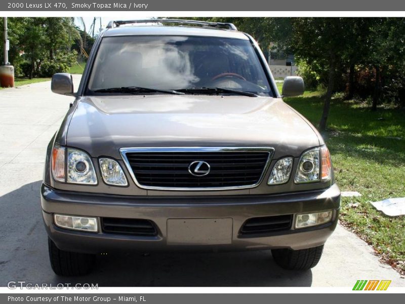 Smoky Topaz Mica / Ivory 2000 Lexus LX 470