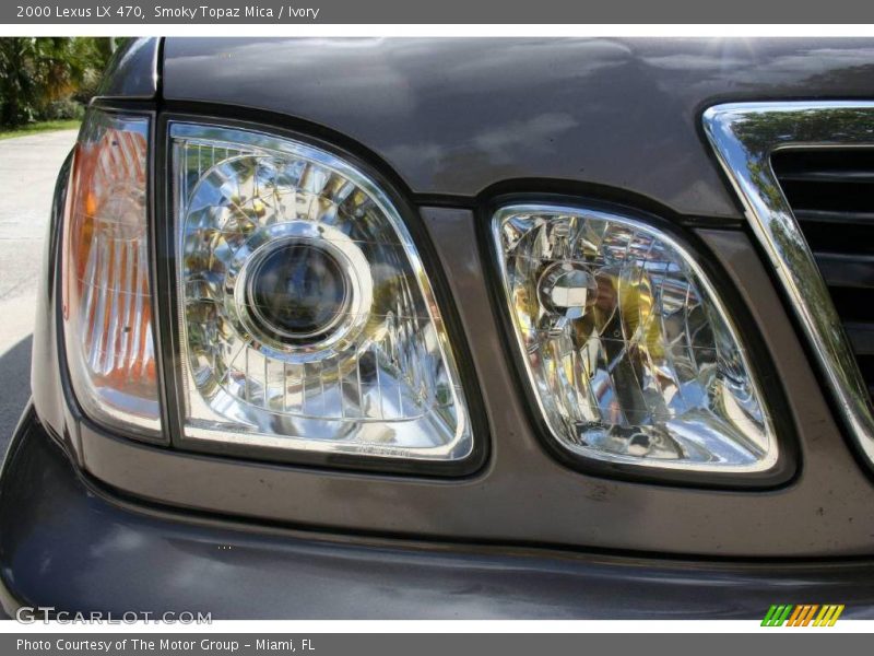Smoky Topaz Mica / Ivory 2000 Lexus LX 470