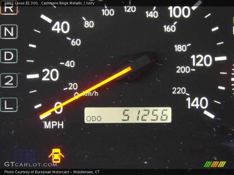 Cashmere Beige Metallic / Ivory 2001 Lexus ES 300