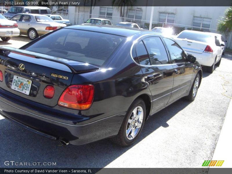 Blue Onyx Pearl / Ivory 2002 Lexus GS 300