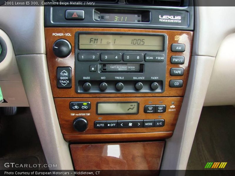 Cashmere Beige Metallic / Ivory 2001 Lexus ES 300