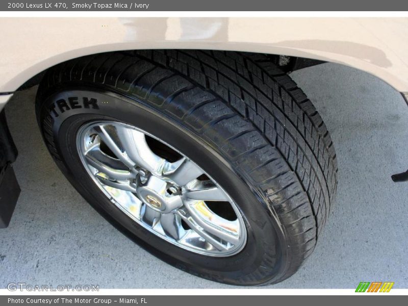 Smoky Topaz Mica / Ivory 2000 Lexus LX 470