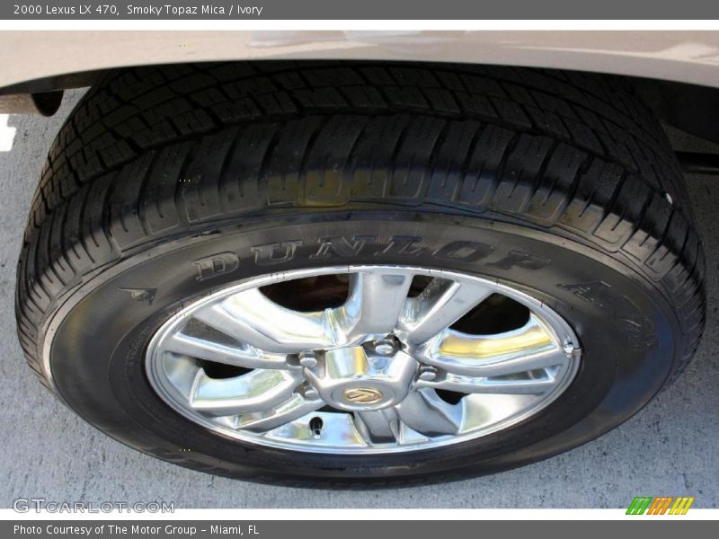 Smoky Topaz Mica / Ivory 2000 Lexus LX 470