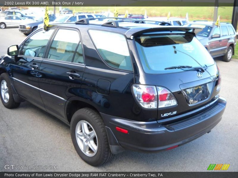 Black Onyx / Ivory 2002 Lexus RX 300 AWD