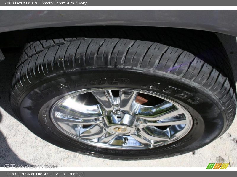 Smoky Topaz Mica / Ivory 2000 Lexus LX 470