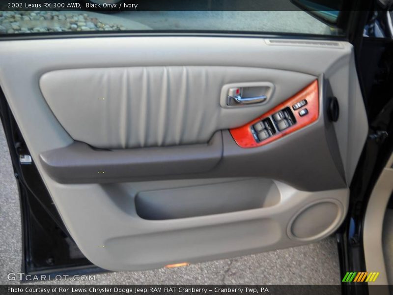 Black Onyx / Ivory 2002 Lexus RX 300 AWD