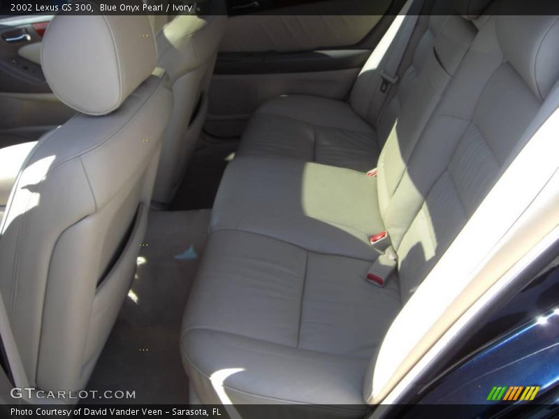 Blue Onyx Pearl / Ivory 2002 Lexus GS 300