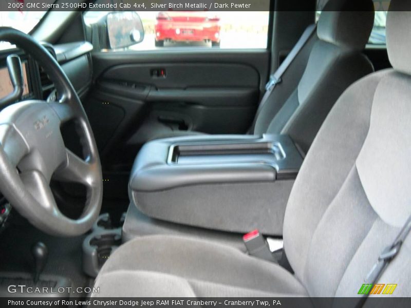Silver Birch Metallic / Dark Pewter 2005 GMC Sierra 2500HD Extended Cab 4x4