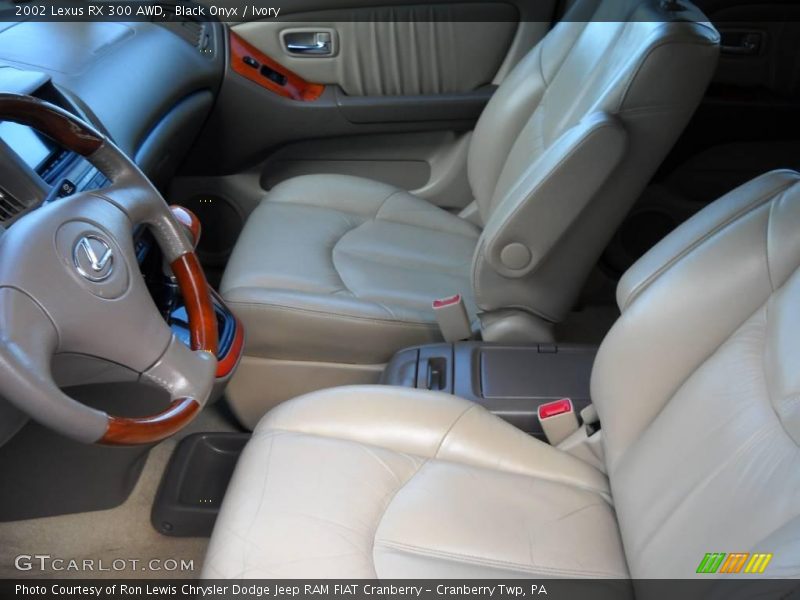 Black Onyx / Ivory 2002 Lexus RX 300 AWD