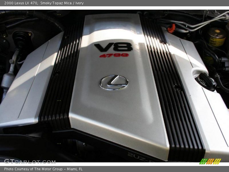 Smoky Topaz Mica / Ivory 2000 Lexus LX 470