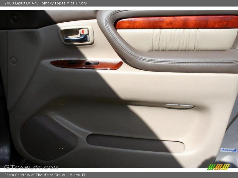 Smoky Topaz Mica / Ivory 2000 Lexus LX 470