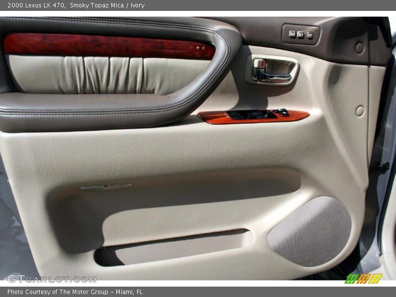 Smoky Topaz Mica / Ivory 2000 Lexus LX 470