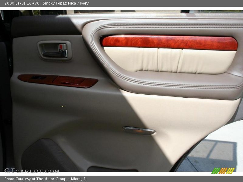 Smoky Topaz Mica / Ivory 2000 Lexus LX 470