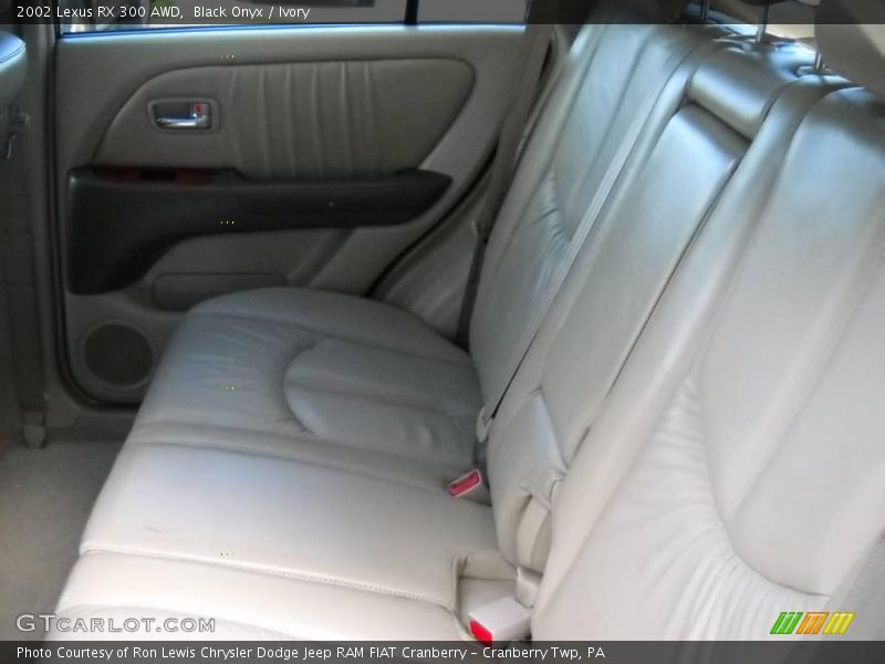 Black Onyx / Ivory 2002 Lexus RX 300 AWD