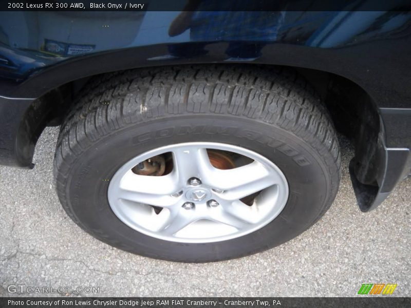Black Onyx / Ivory 2002 Lexus RX 300 AWD