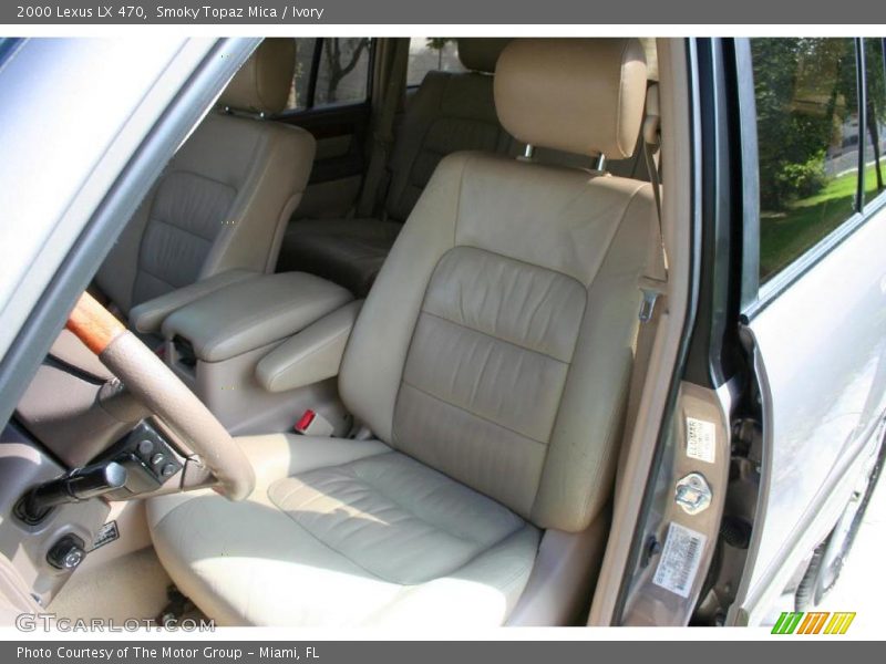 Smoky Topaz Mica / Ivory 2000 Lexus LX 470