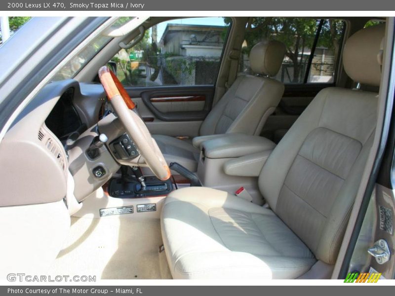 Smoky Topaz Mica / Ivory 2000 Lexus LX 470