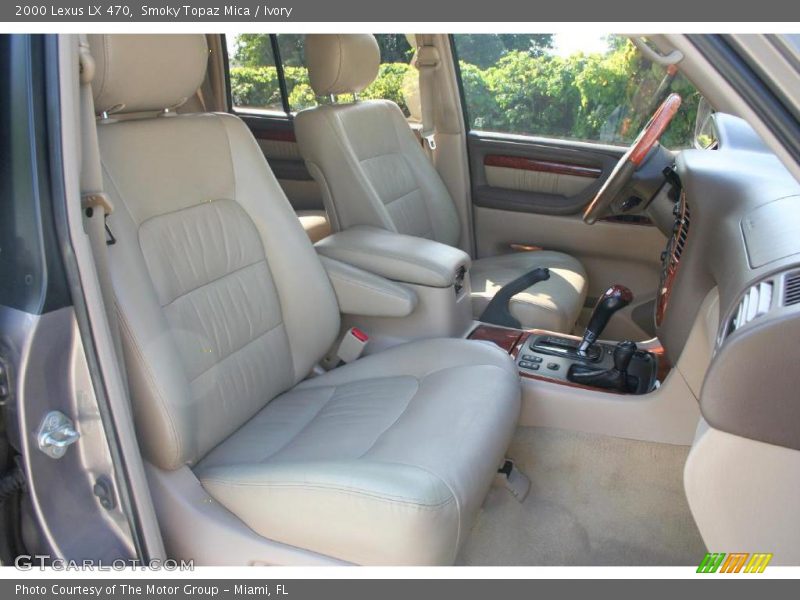 Smoky Topaz Mica / Ivory 2000 Lexus LX 470