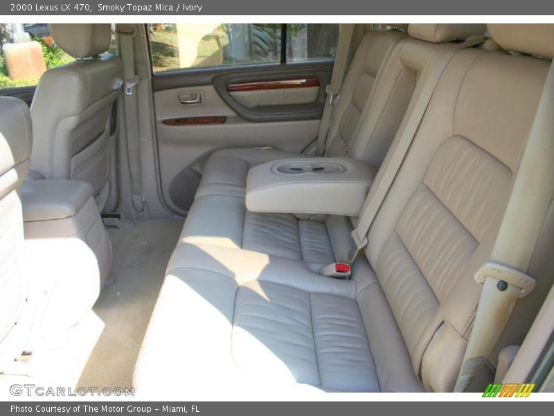 Smoky Topaz Mica / Ivory 2000 Lexus LX 470