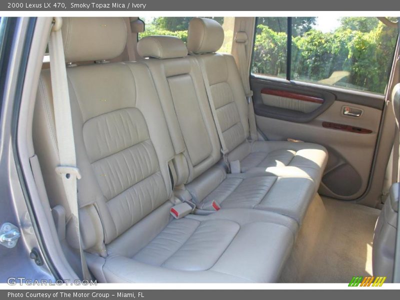 Smoky Topaz Mica / Ivory 2000 Lexus LX 470