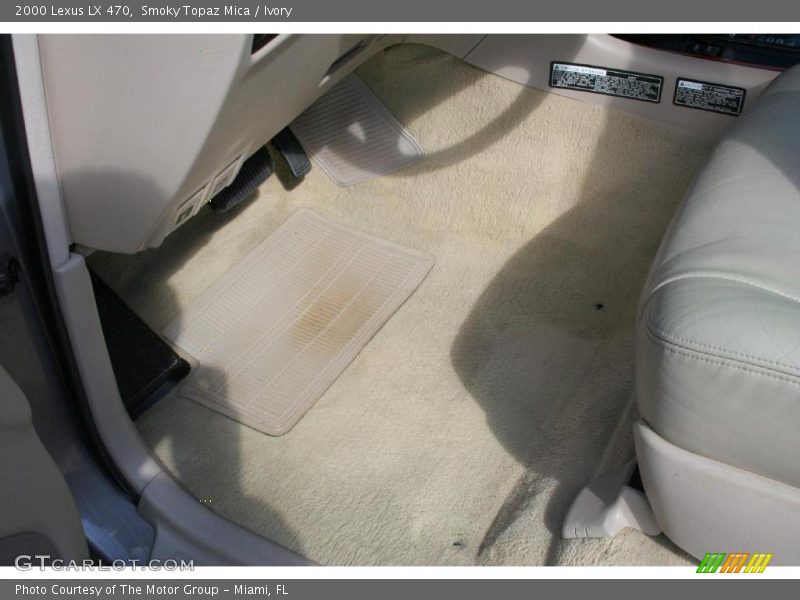 Smoky Topaz Mica / Ivory 2000 Lexus LX 470