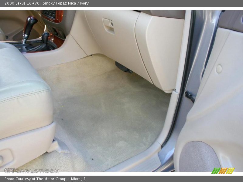 Smoky Topaz Mica / Ivory 2000 Lexus LX 470