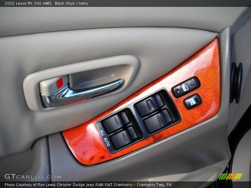 Black Onyx / Ivory 2002 Lexus RX 300 AWD