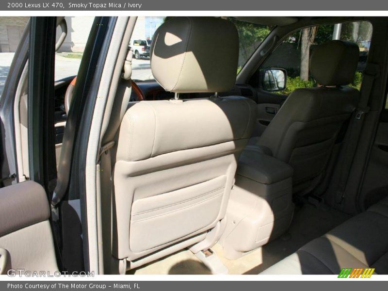 Smoky Topaz Mica / Ivory 2000 Lexus LX 470