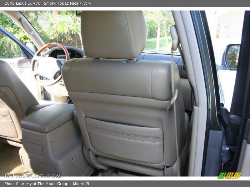 Smoky Topaz Mica / Ivory 2000 Lexus LX 470