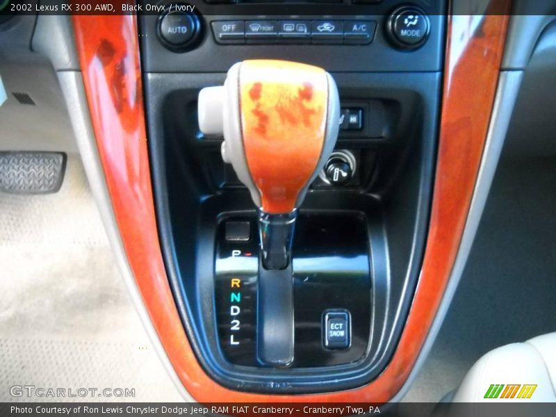 Black Onyx / Ivory 2002 Lexus RX 300 AWD