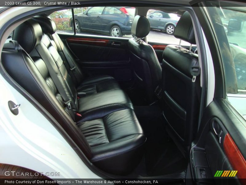 Crystal White / Black 2003 Lexus GS 300