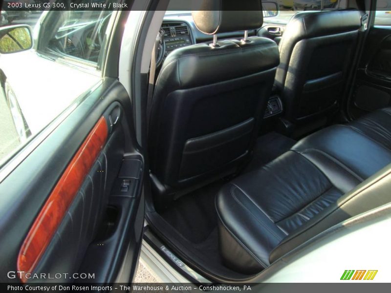 Crystal White / Black 2003 Lexus GS 300