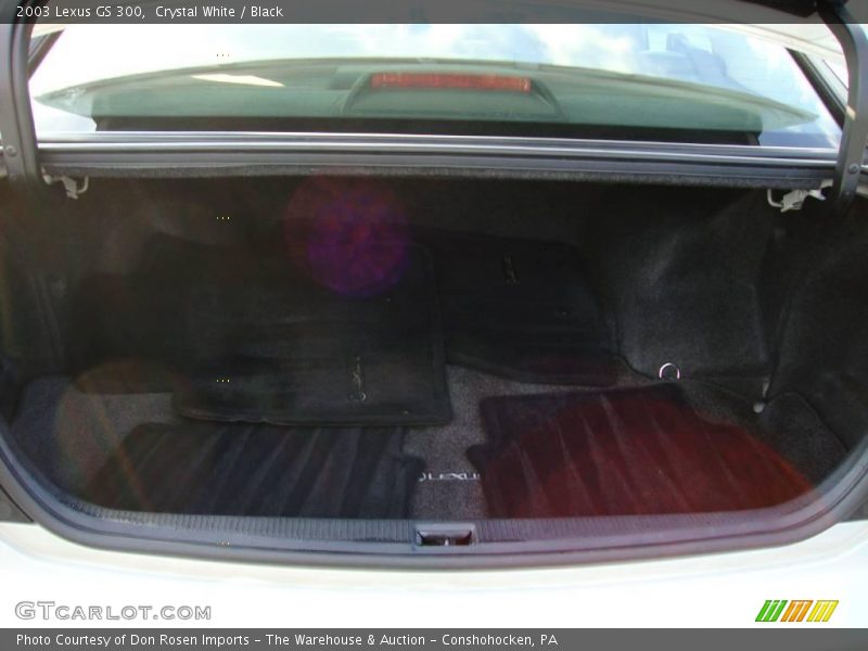 Crystal White / Black 2003 Lexus GS 300