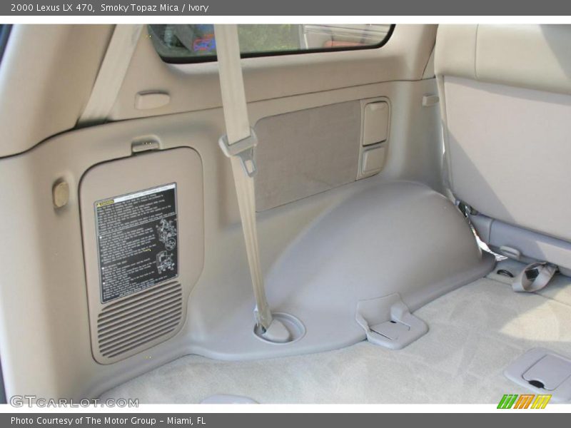 Smoky Topaz Mica / Ivory 2000 Lexus LX 470