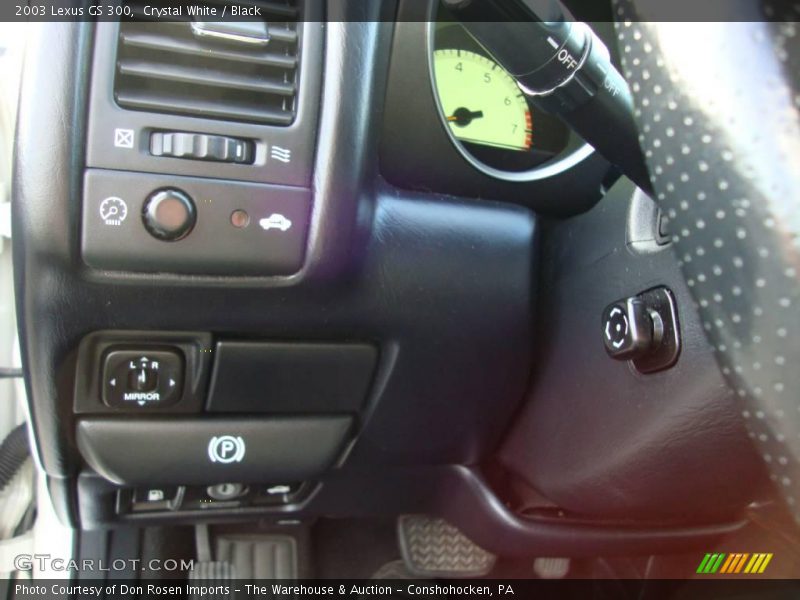 Crystal White / Black 2003 Lexus GS 300