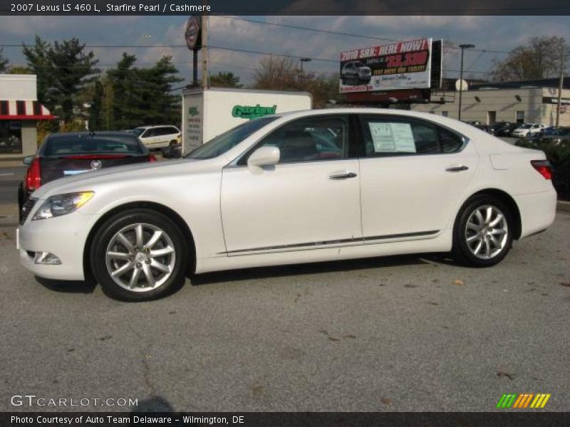 Starfire Pearl / Cashmere 2007 Lexus LS 460 L