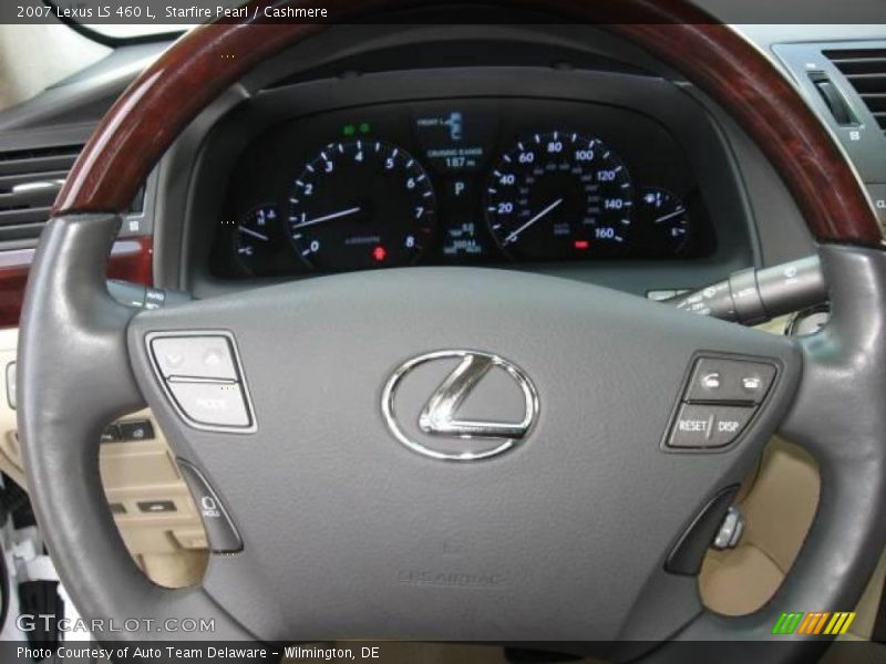 Starfire Pearl / Cashmere 2007 Lexus LS 460 L