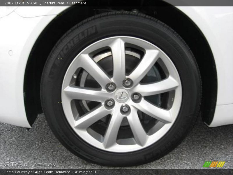 Starfire Pearl / Cashmere 2007 Lexus LS 460 L