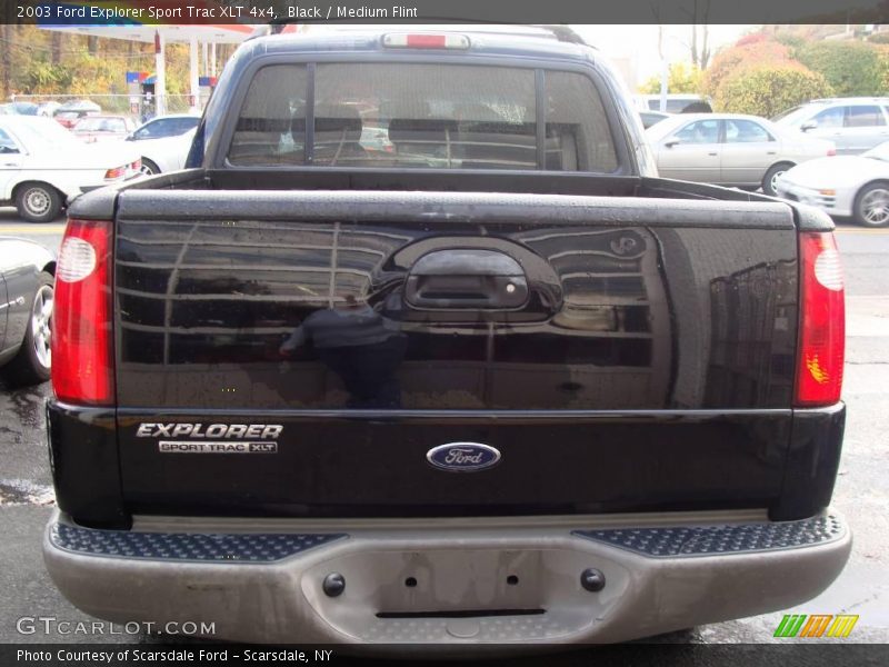 Black / Medium Flint 2003 Ford Explorer Sport Trac XLT 4x4