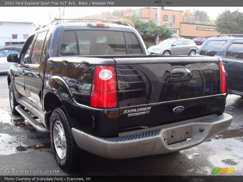 Black / Medium Flint 2003 Ford Explorer Sport Trac XLT 4x4