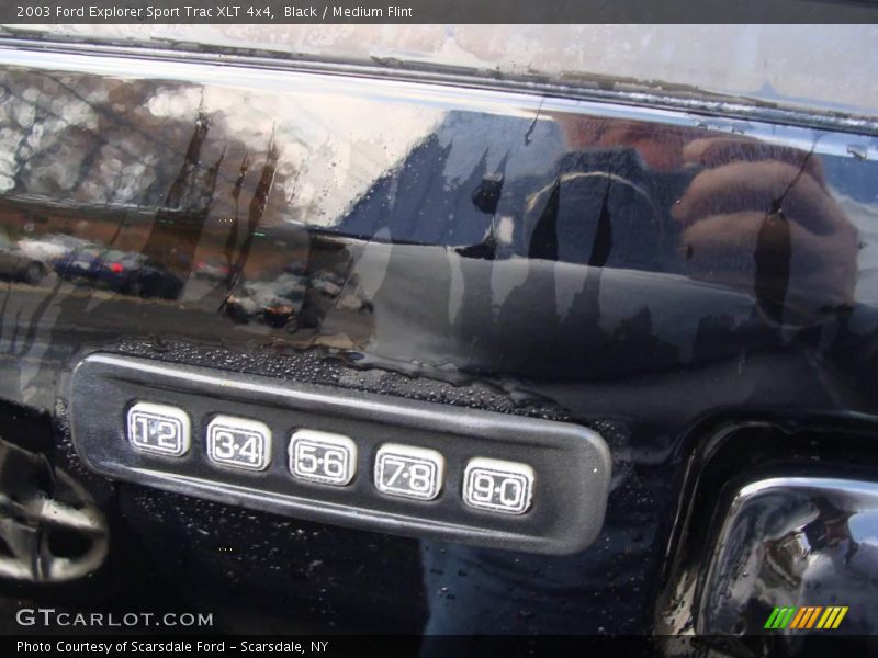 Black / Medium Flint 2003 Ford Explorer Sport Trac XLT 4x4